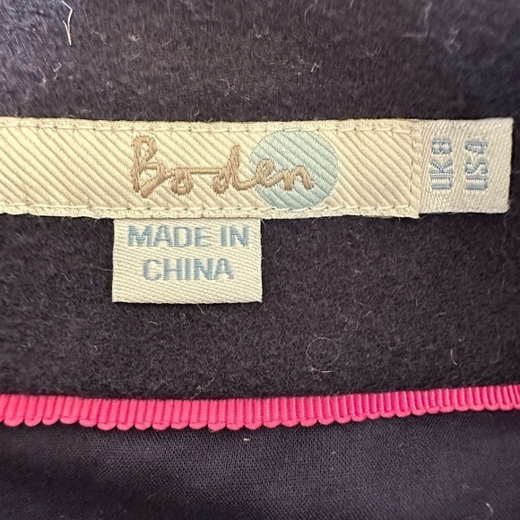 Boden Fenella Rainbow Floral Bird Embroidered Skirt Size 4 - Picture 4 of 12